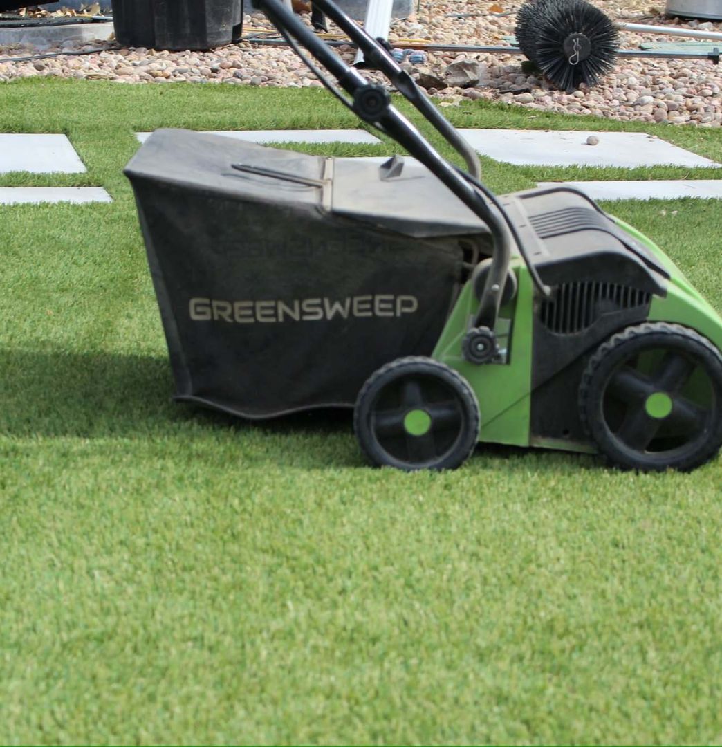 power cleaning artificial turf