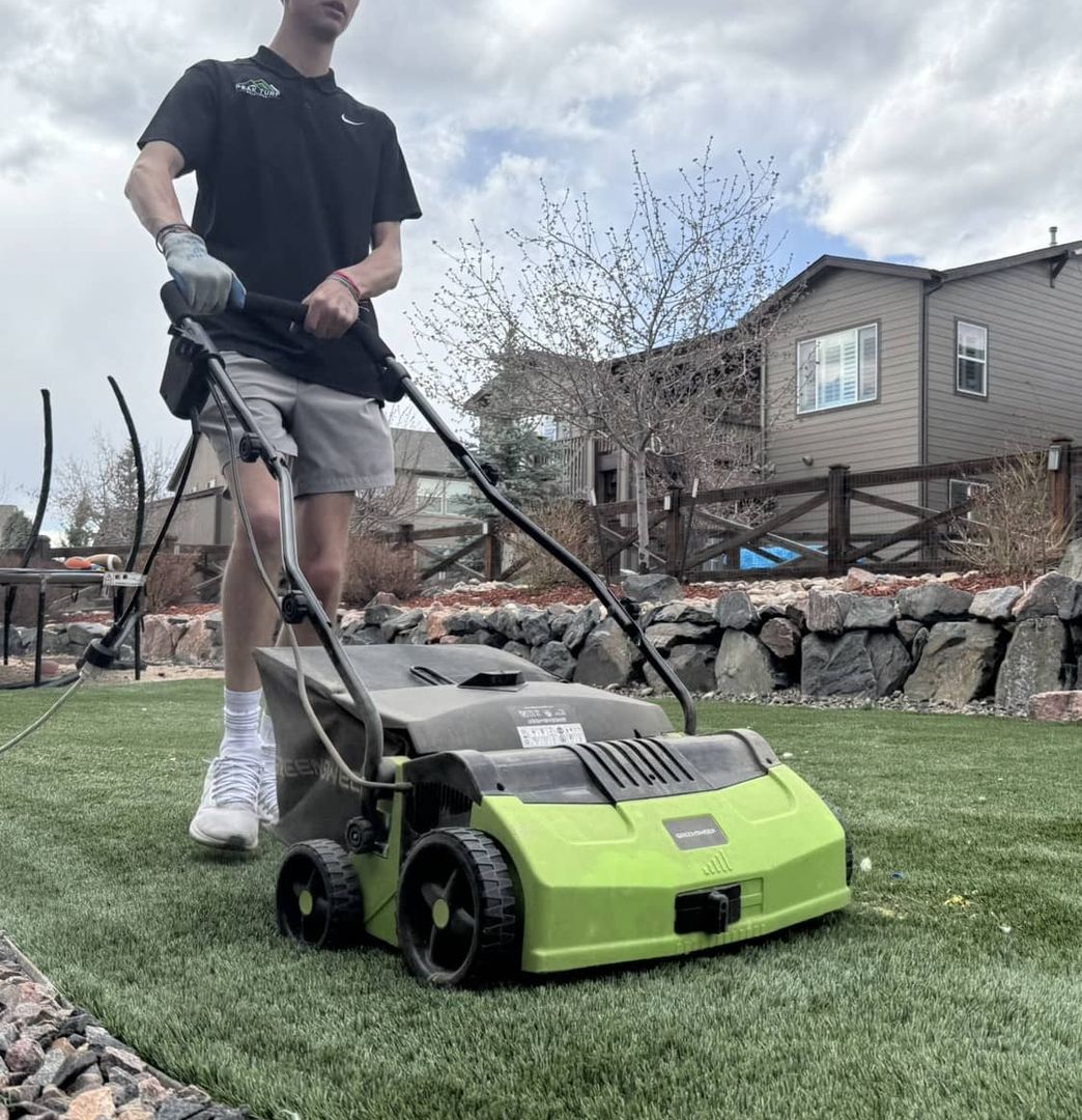 power cleaning artificial turf