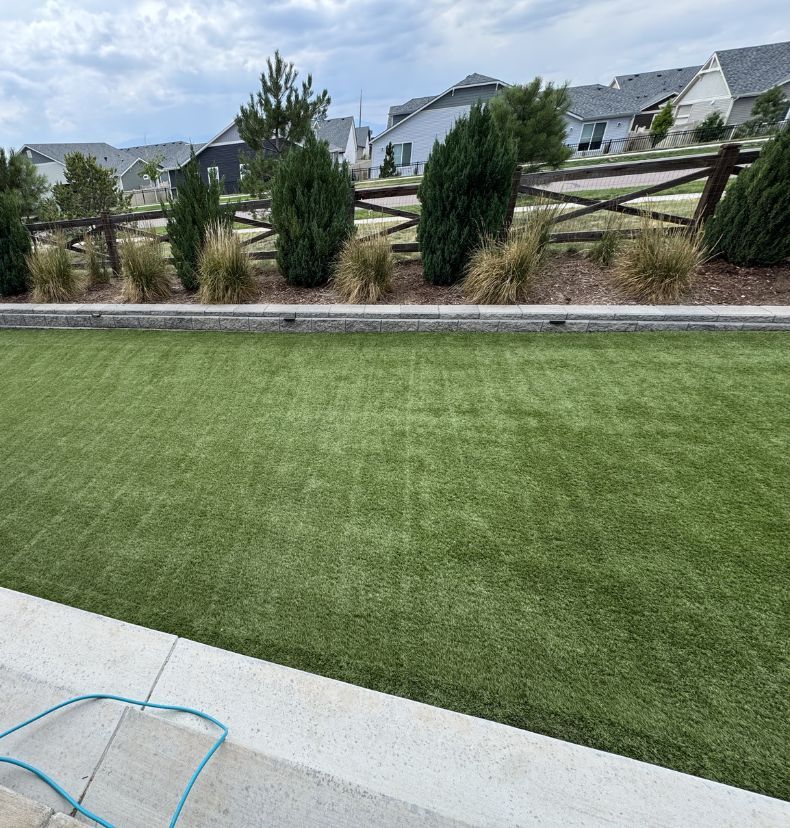 Artificial turf installation and cleaning for Colorado Springs